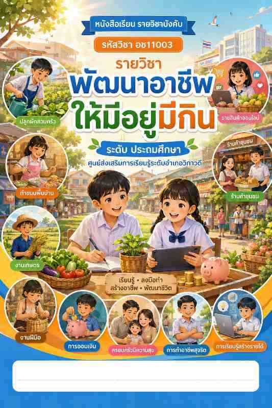 พัฒนาอาชีพให้มีอยู่มีกิน